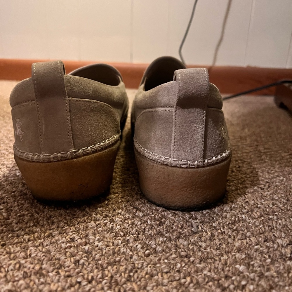 Burberry suède loafers